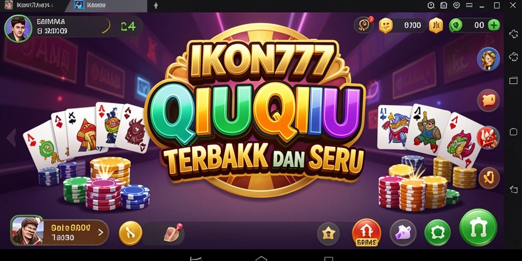 Screenshot gameplay QiuQiu yang mendebarkan di IKON777.