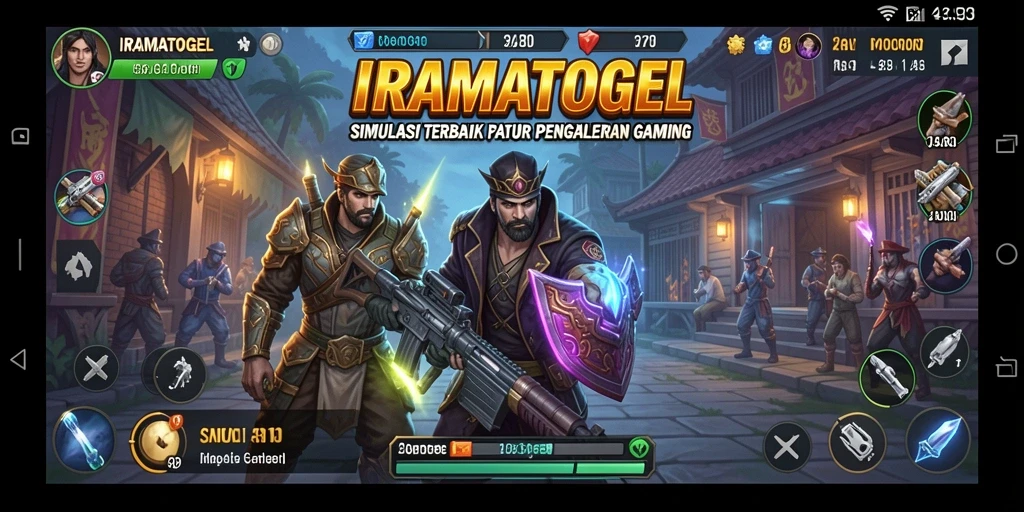 Screenshot menunjukkan antusiasme gameplay dalam IRAMATOGEL yang menantang.
