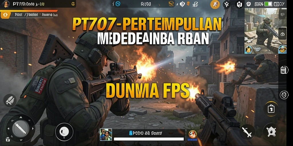 Tampilan gameplay PT707 yang mendebarkan dan grafis luar biasa.