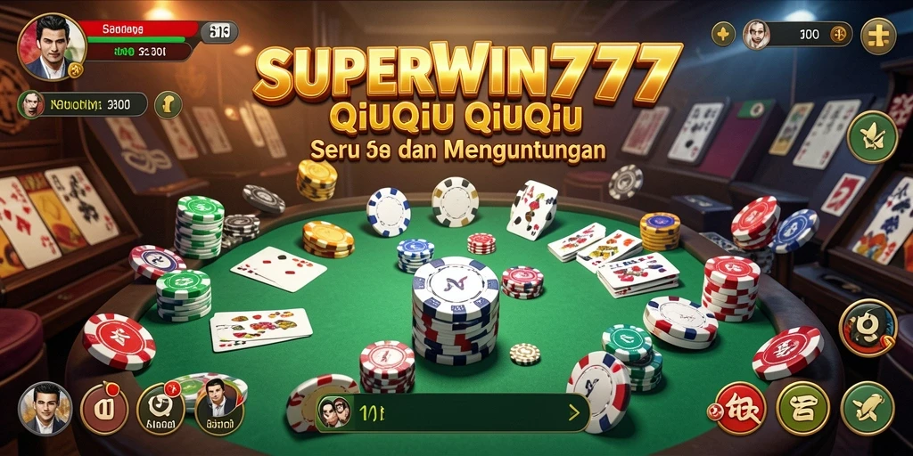 Tampilan screenshot gameplay QiuQiu yang menegangkan dan seru.